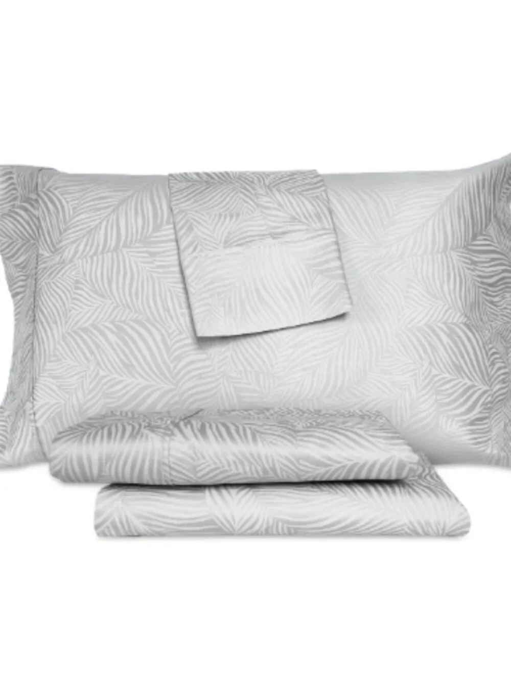 Art of the Weave Feather 1000 Thread Count Cotton Sateen Blend 4-Pc. Sheet Set,